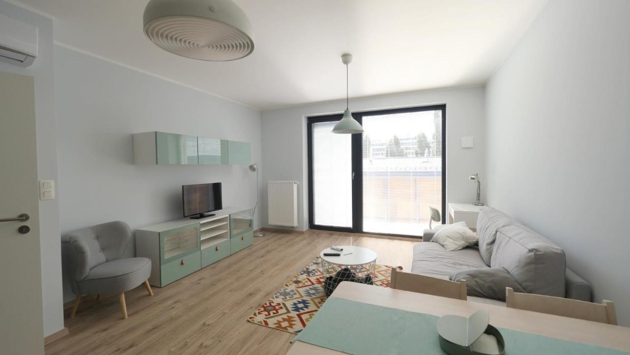 Air-Conditioned, 2 Room Apartment With Terrace Bratysława Zewnętrze zdjęcie